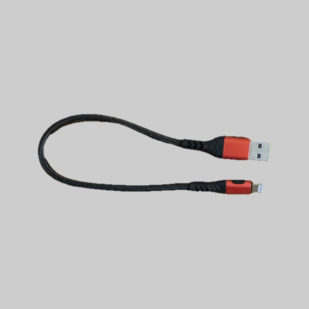 MFiCertified Durable Nylon 10 Inch Lightning to USB Cable for Some Apple Devices